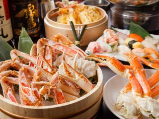 茹で蟹に蒸し蟹、天ぷらにお寿司も！新宿で5980円蟹食べ放題の新店の記事で紹介されました
