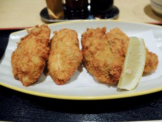 濃厚な牡蠣の旨味が溢れる！広島産大粒カキフライランチが旨い人気和食店の記事で紹介されました