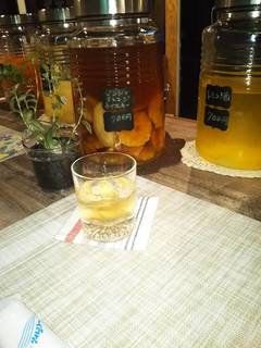 生姜とオレンジのウイスキー