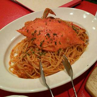 ワタリガニのスパゲッティ
