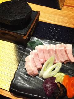 松坂豚のステーキ